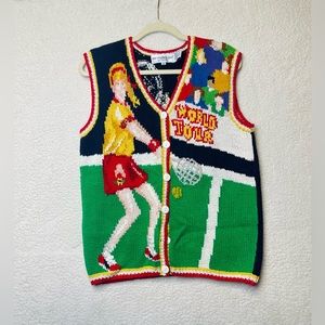 Vintage Women World Tour Cardigan Size M